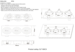 Светильник встраиваемый Crystal Lux CLT 002C3 WH