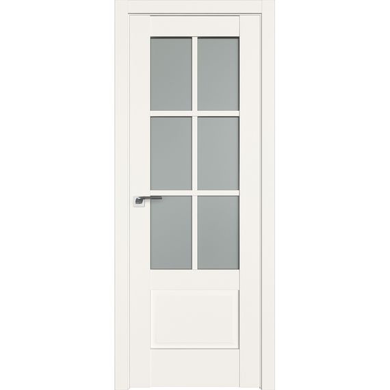Фото межкомнатной двери экошпон Profil Doors 103U дарквайт остеклённая