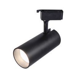Трековый светильник однофазный ЭРА TR5-3040 BK светодиодный 30Вт 4000К черный | Однофазные светильники LED