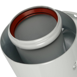 STOUT дымоход коаксиальный для прохода через стену (совместимый с Protherm Рысь,Ягуар) Ø 60/100