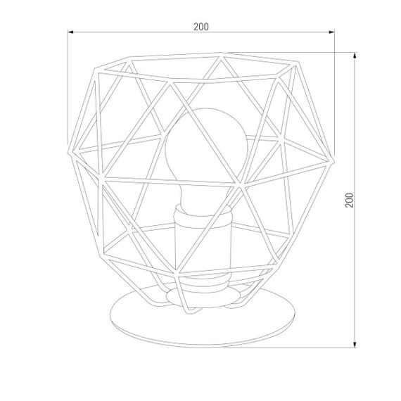 Настольная лампа TK Lighting 3061 Galaxy