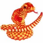 Мягкая игрушка «Змея» Яркая 80 см, микс