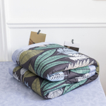 Комплект постельного белья Сатин с Одеялом (простынь на резинке) OBR113