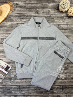 Спортивный костюм Stefano Ricci со вставками кожи крокодила