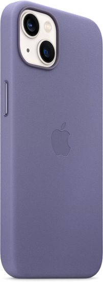Чехол Apple MagSafe для iPhone 13, кожа, «сиреневая глициния»