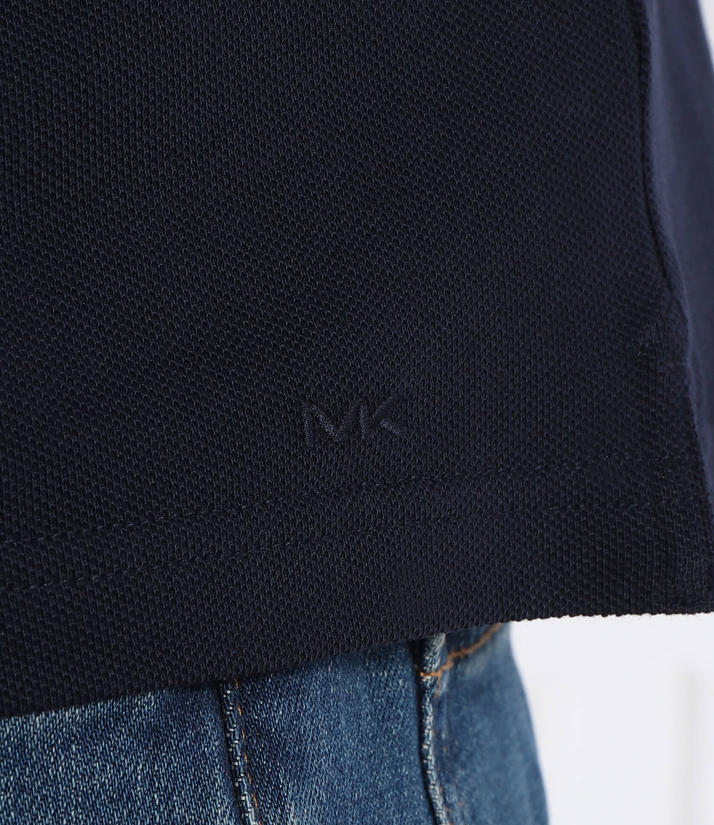 Поло SS ZIP LOGO Michael Kors - темно-синий(CS350DD2ZY)