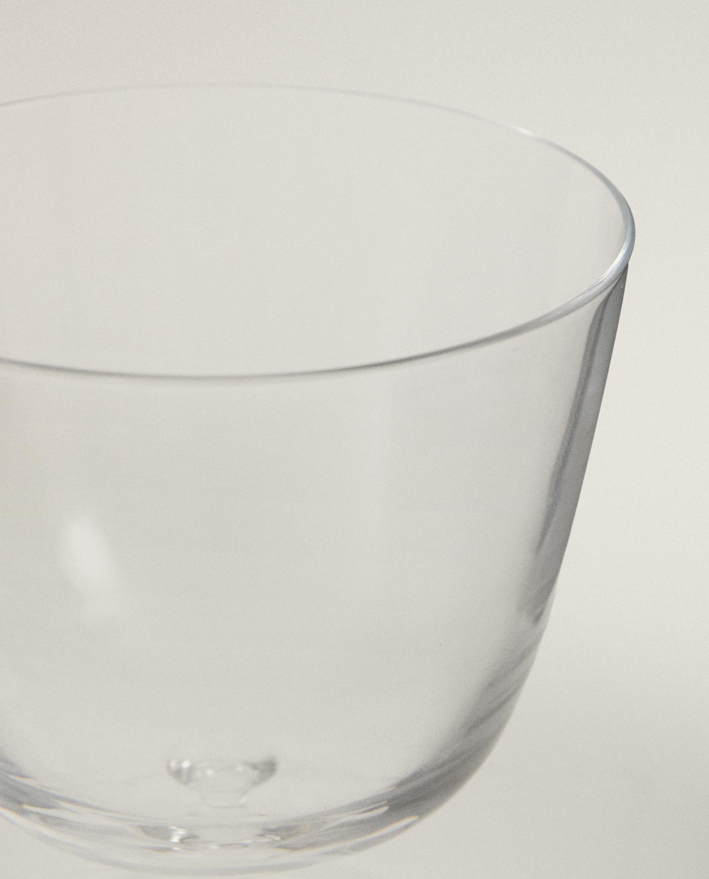 Zara Home бокал из стекла, цвет прозрачный, 10.7 см
