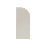 Заглушка (15x10) (4 шт) белая EKF-Plast