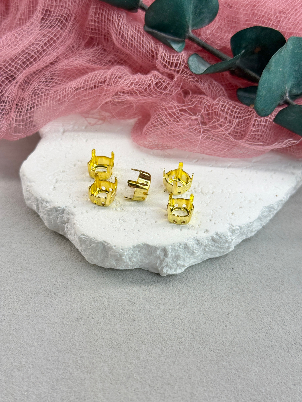 Оправа #1088 Chatone 8 мм Золото