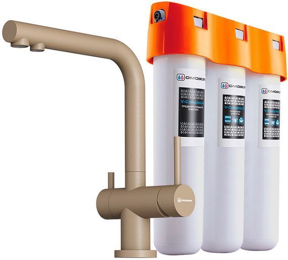 Комплект Omoikiri Nagano-CA-P + Pure drop Lite (арт.4217.8028P)