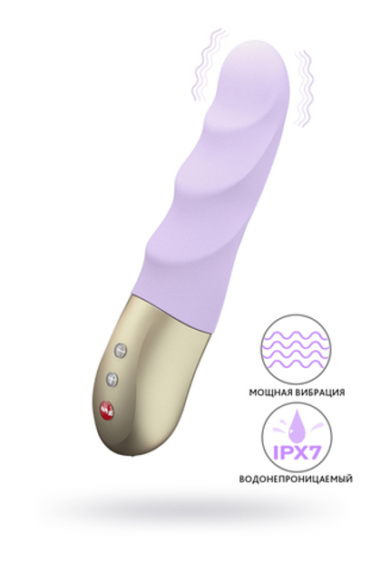 Пульсатор-мини Fun Factory STRONIC PETITE, силикон, фиолетовый, 17 см