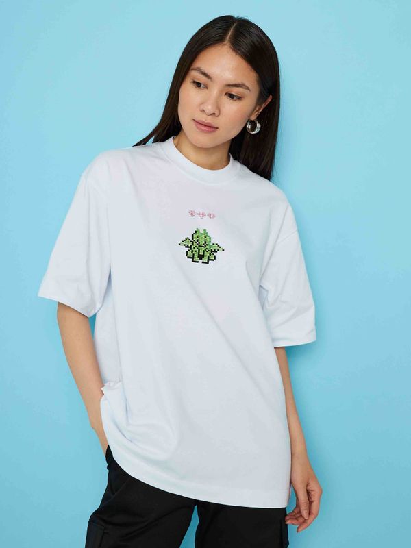 Футболка Tetris dragon silkscreen белая - фото 7