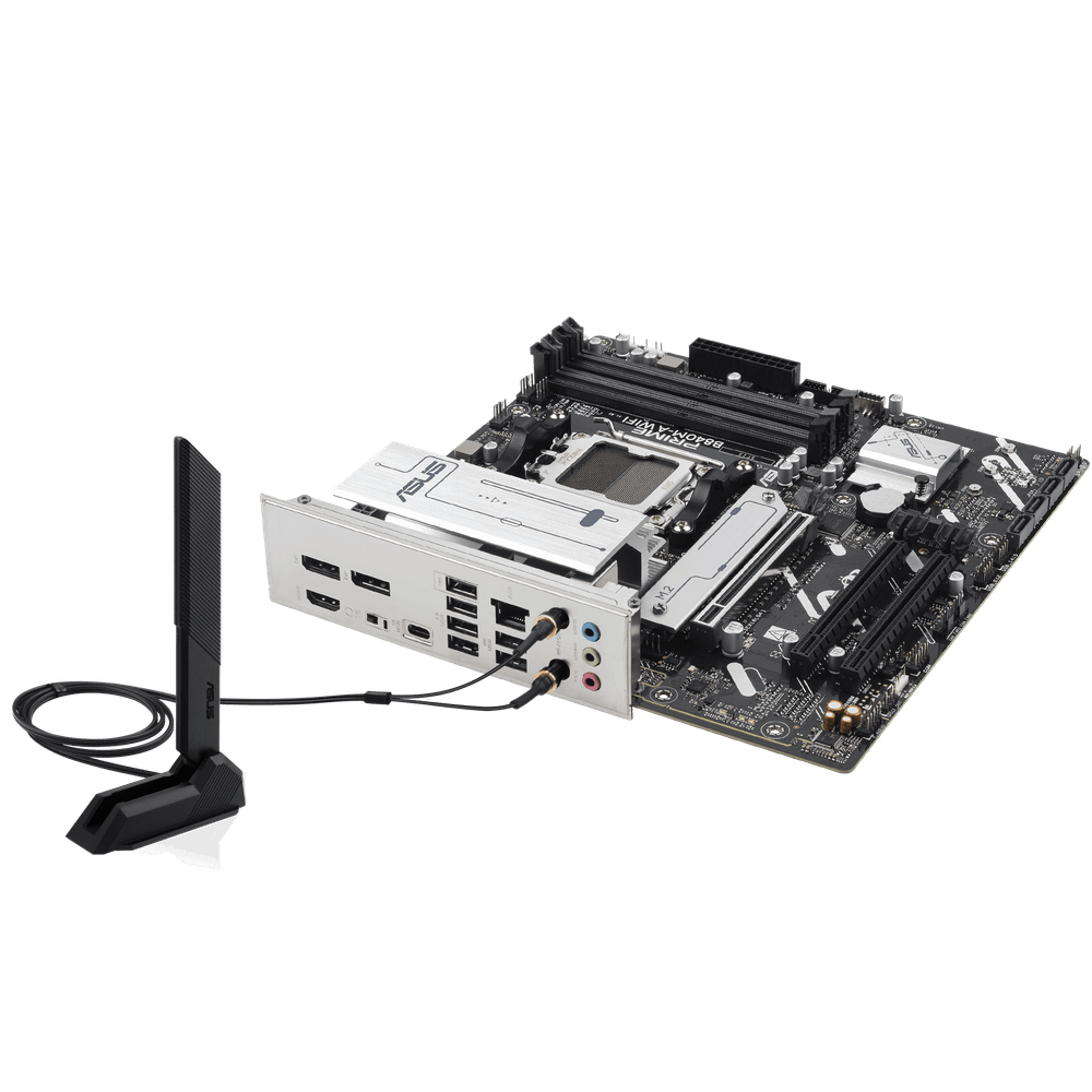 Материнская плата ASUS PRIME B840M-A WIFI AM5 4xDDR5 4xSATA 3xM.2 HDMI 2xDP mATX