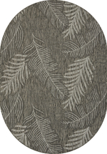 Ковер S132 - GRAY - Овал - коллекция KAIR размер 160*230 см