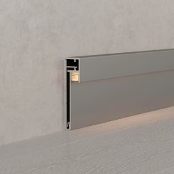 Профиль PLINTUS-H54B-2000 ANOD (Arlight, Алюминий) 046387