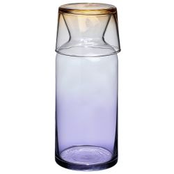 ГРАФИН С КРЫШКОЙ/СТАКАНОМ "COLORS" 700МЛ