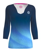 Футболка женская Beach Spirit с V-образным вырезом и рукавом 3/4