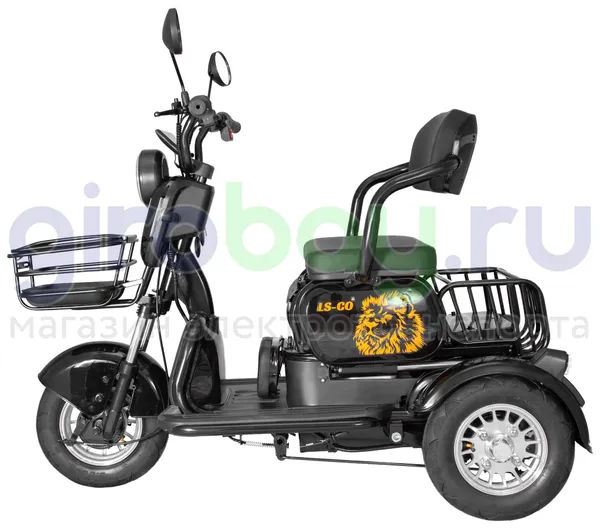 Электроскутер LS-CO KTX 1000W (60V/20Ah) - Черный фото №4