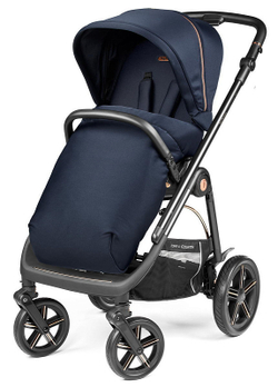 Коляска Peg Perego Veloce TC Brio Culla Belvedere Lounge 3 в 1 Blue Shine
