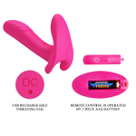 Вибромассажёр для пар "Remote Control Massager", Розовый