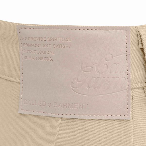 Брюки Classic wide chinos Женский песочные - фото 11