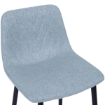 Стул полубарный Bradex Home Vicky серый