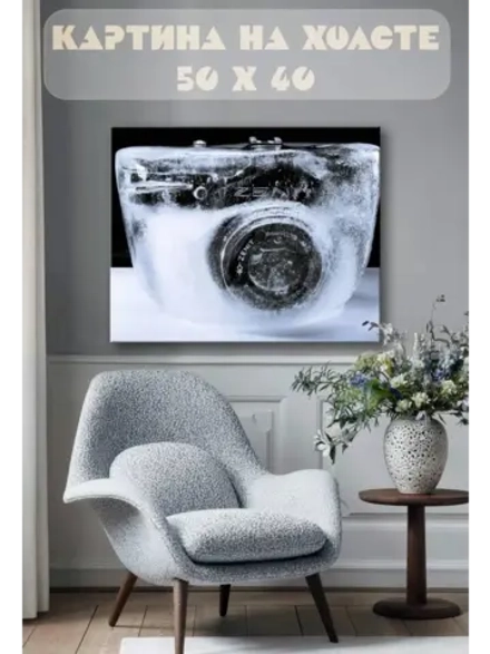 Картина на стену 40 X 50 Фотоаппарат