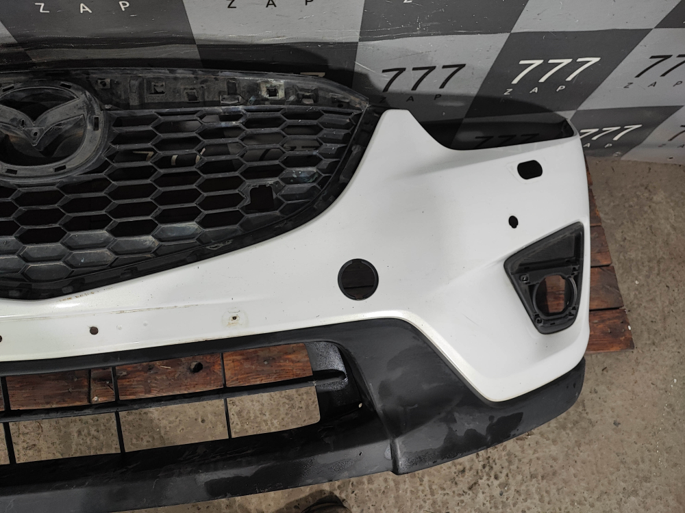 Бампер передний в сборе Mazda CX-5 1 (KE) 11-17 Б/У Оригинал KD4950031A8N