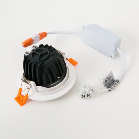 CLD001NW5 Альфа ХромМат+Хром Св-к Встр. LED 7W*3500K