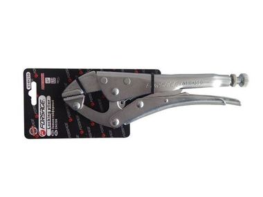 Зажим гейферный с ''плавающей нижней губкой''10''-250мм Forsage F-614H250