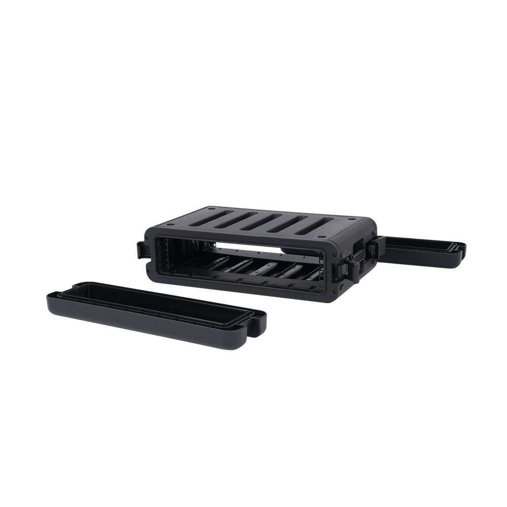 Ударопрочный пластиковый Рэковый кейс 2 юнита KZCASE@RACK2U30