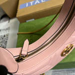 Gucci GG Marmont Half-Moon-Shaped Bag