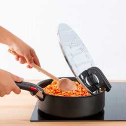 Металлическая крышка для слива Tefal Ingenio L9829853 20-28 см мультидиаметр