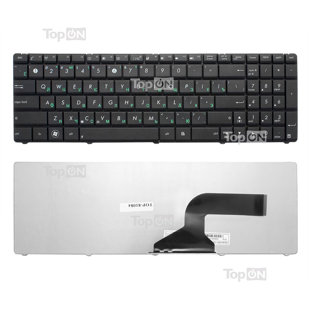 Клавиатура для ноутбука Asus K52, K53, A52, G53, N71, N73, X53 (TOP-81084)