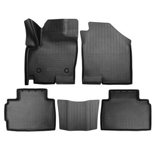 Ковры в салон Norplast/Unidec для BAIC Beijing Senova X55 (2020-), Черный, арт.NPA11-C08-860