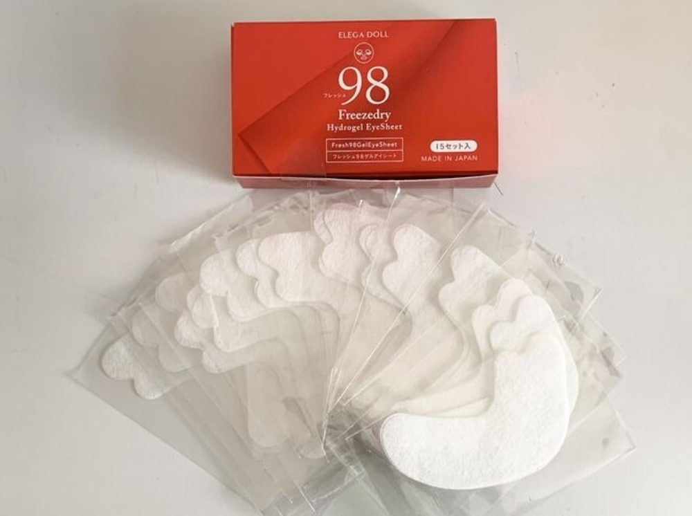 ELEGA DOLL 98 Freezedry Hydrogel Patch - био-патчи для глаз и области носогубок мгновенного ухода