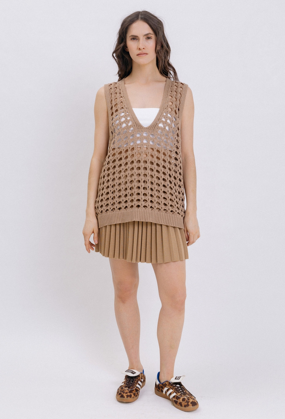 Юбка со складками