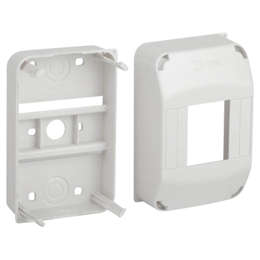 Корпус пластиковый навесной ЭРА SIMPLE КМПн 1/4 IP20 белый