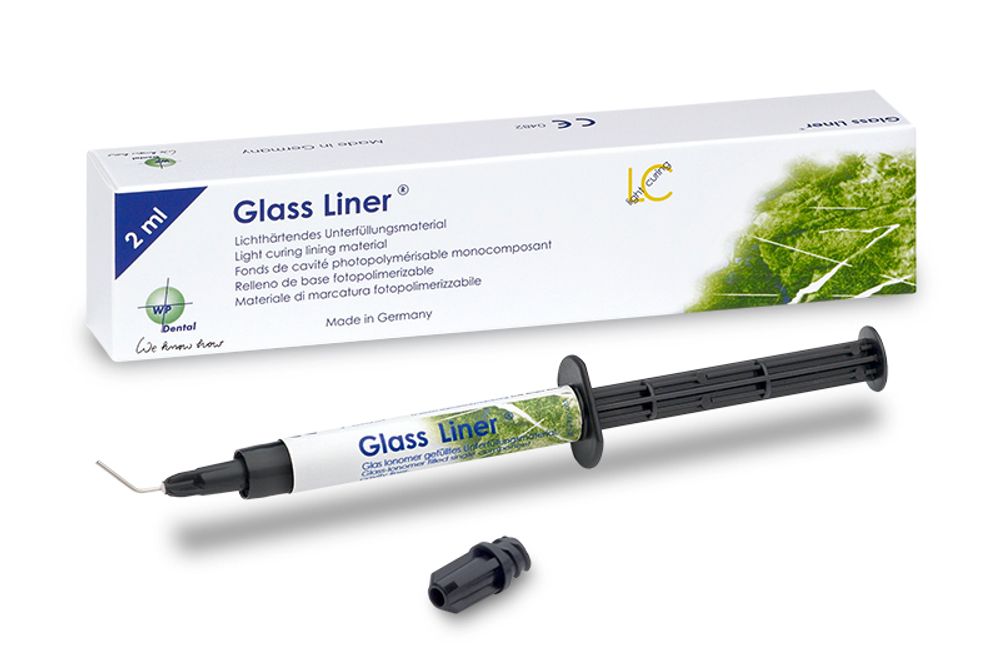 Glass Liner (2x2мл.) Гласс Лайнер, светоотверждаемый прокладочный материал