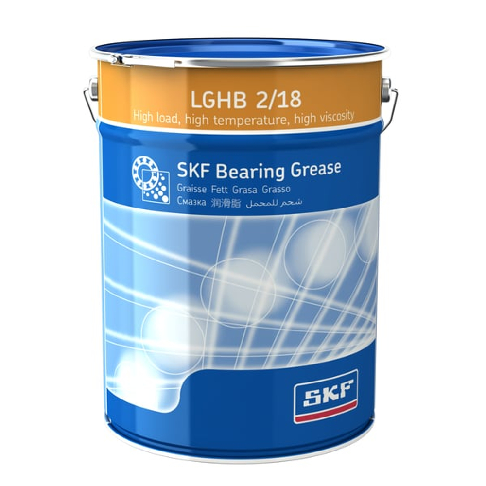 High load, high temperature, high viscosity bearing grease LGHB 2/18