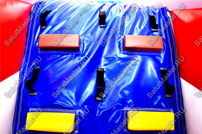 Коммерческий надувной батут "Мороженое" 6*6*3.5 м