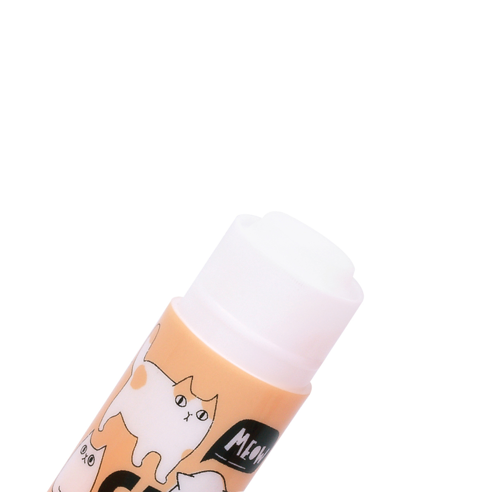 Клей-карандаш "Paw" с топпером, 8г, ПВП, ассорти