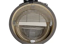 Керамический угольный гриль Diamond Egg Legend Deep Black, 46 см, чёрный