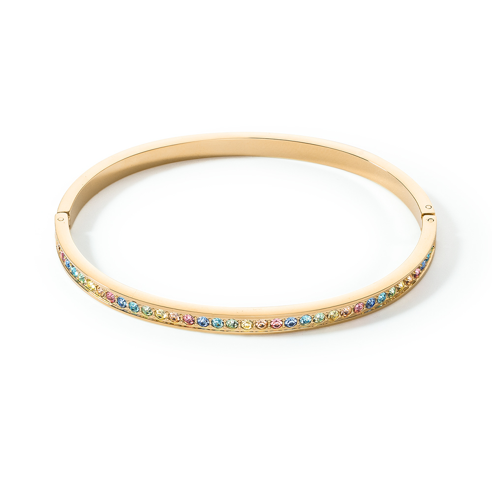 Браслет Coeur de Lion Multicolour Pastel Gold 17 см 0127/33-1590