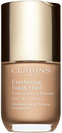 Clarins Everlasting Youth Fluid Foundation - Осветляющий тональный крем SPF 15, 30 ml