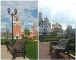 Скамейка чугунная «Городская роща»