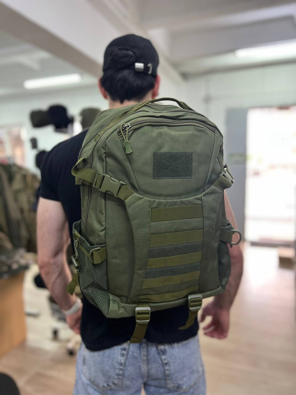 Универсальный тактический рюкзак 30-35л / олива