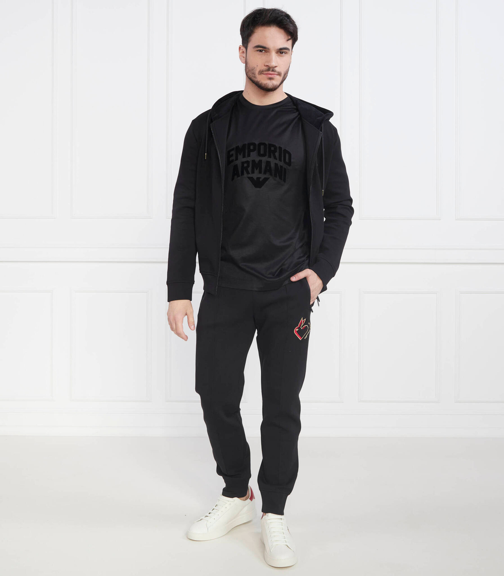 спортивные штаны Emporio Armani - черный(3R1PE8 1JHSZ)