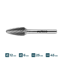 Борфреза по металлу ALTECO F 1225/6 MX