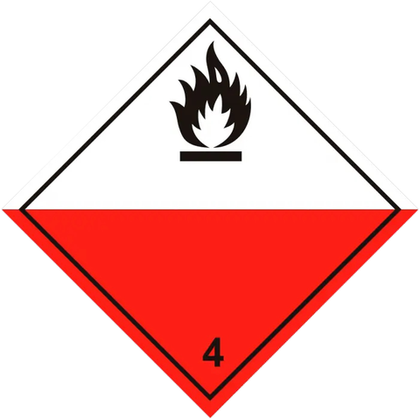 Класс 4.2 "Самовозгорающиеся вещества"